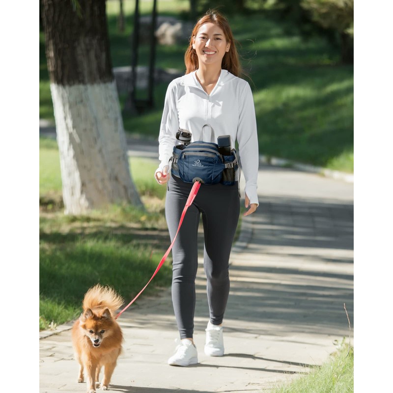 Waterfly Waist Bag w/ Shoulder Strap, Water Bottle Holder, Multifunctional,