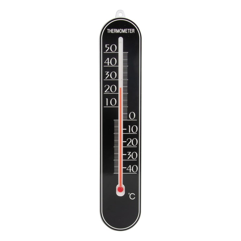 Analogthermometer - schwarz - max. Otio