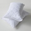 Hometex Quilted Zipped Pillow Protectors - Pack of 4