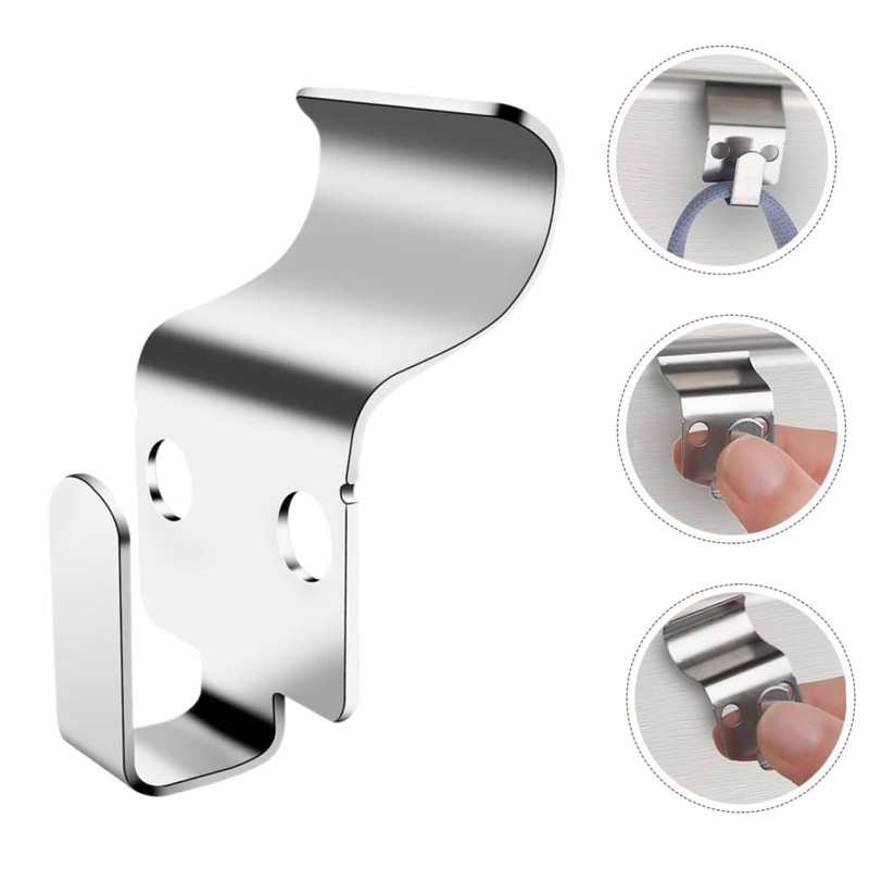 BUGUUYO 4pcs Wall Hook Vinyl Siding Hooks for Hanging Siding