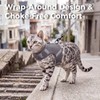 pangdi Cat Harness and Leash Set, No Over-the-Head Cat Vest,