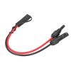 Solar Panel Cables Connectors SAE Adapter 10AWG 0.35m Solar Power