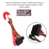 Mini SAS 36P SFF8087 To 4 SFF 8482 29P SAS