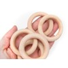 ALL in ONE Natural Wood Rings for DIY Projects (5.5cm)