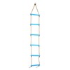 Outdoor Plastic SiX section Children Kids Rope Climbing Ladder Toy