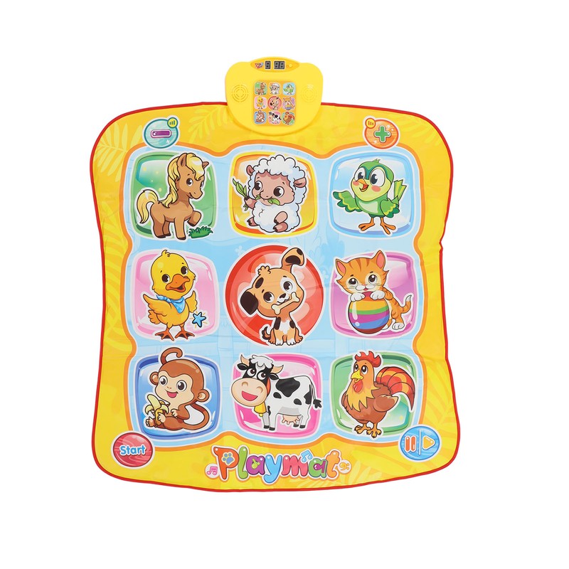 Kid Cartoon Pattern Dance Mat Children Volume Adjustable Electronic Music