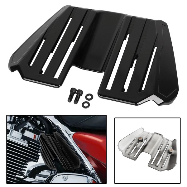 Unbranded Black Precision Spark Plug Wire Cover For Harley Road