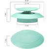5 Pack Silicone Bathtub Stopper, Kitchen & Bathroom Drain Plug,