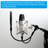 PATIKIL 13 Inch Microphone Gooseneck, 5/8-27 Thread Metal Universal Hose,