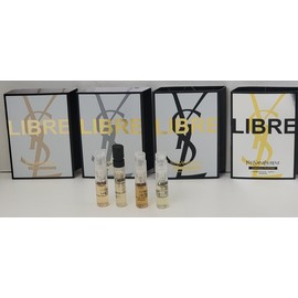 Yves Saint Laurent YSL LIBRE EDT, LIBRE EDP, LIBRE L'Absolu Platine, LIBRE EDP INTENSE (4 VIALS)