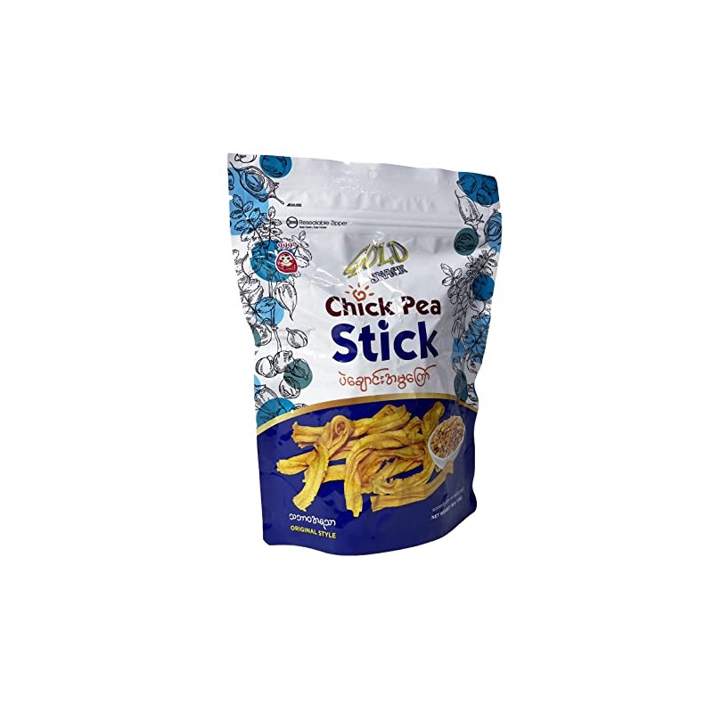 Gold Snack - Myanmar Chickpea Stick 2.82oz (80g) x 2