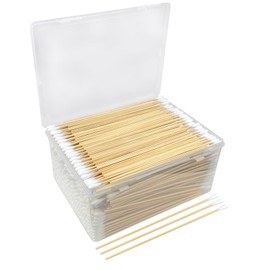 800 Pcs Long Cotton Swabs, 6 Inch Cotton Tipped Applicators, Comes With A Plastic Storage Case