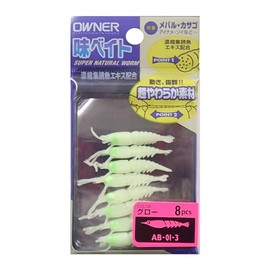 Owner No.82586 Aji Shrimp Bait AB01 Glow