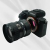 PHOLSY Enfoque Manual Adaptador de Objetivo Compatible con Objetivos Olympus
