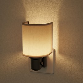 JandCase Nachtlicht Steckdose mit Dämmerungssensor, 1 Stück Nachtlicht Dimmbar 0-100 lm, 2700K Warmweißes, Nachtlicht Steckdose Kinder, LED Nachtlicht für Schlafzimmer, Küche, Flur, Babyzimmer