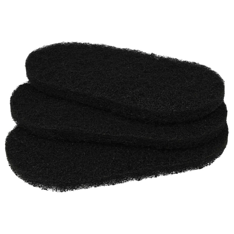 vhbw Set of 3 Replacement Anti-Odour Activated Carbon Filters Compatible