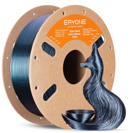 ERYONE High Speed PETG Filament 1.75mm Burnt Titanium,3D Printer Filament 1.75mm ±0.03mm, Max 600mm/s Fast Printing, Changing Colors with Light and Angle 1kg (2.2lbs), Blue