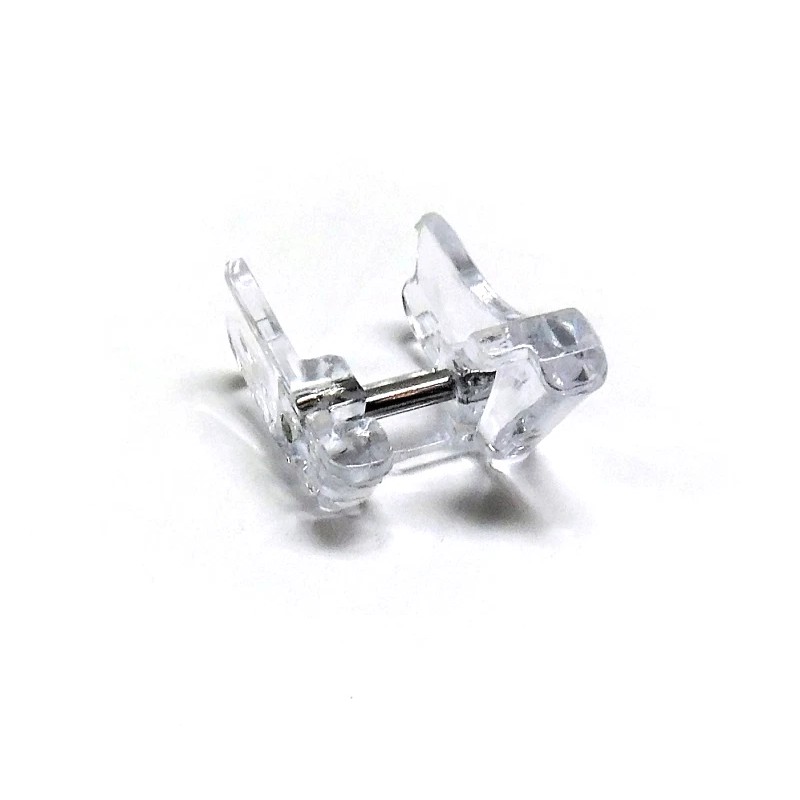 Unbranded Free Motion Clear Open Toe PresserFoot, 4128606, HUSQ/VIK Desinger