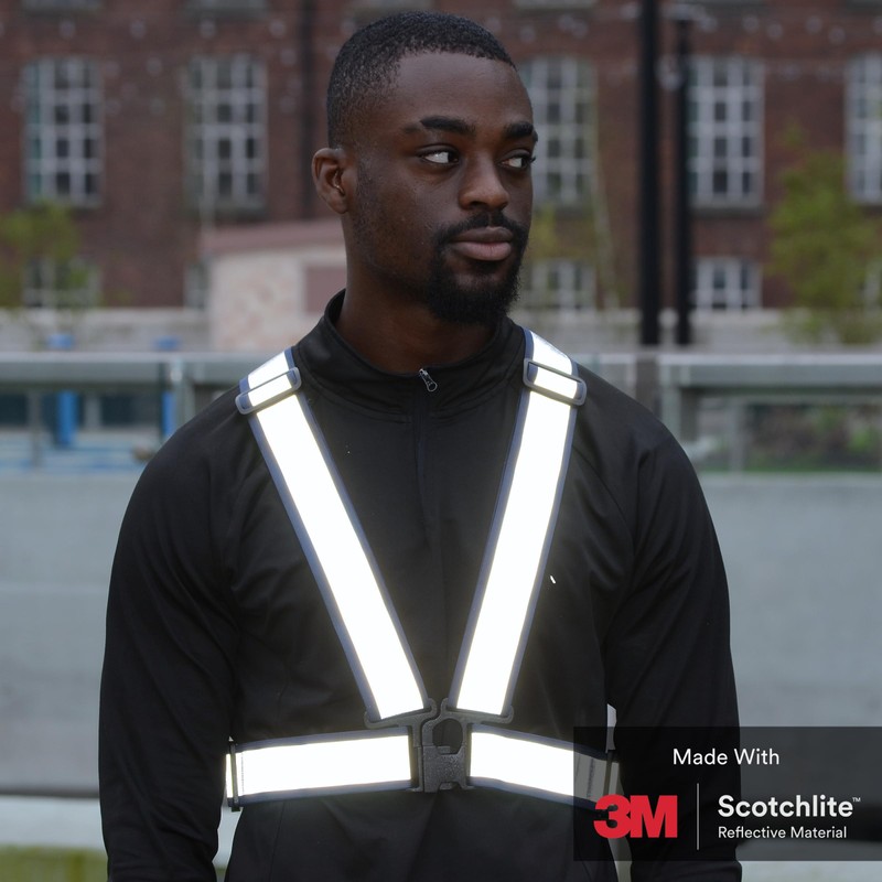 Salzmann Reflective High Visibility Vest with Adjustable Straps - Perfect