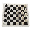 Chess Checkers Set 13.8in Board 2 in 1 Anti Slip