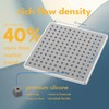Singing Rain 8'' Fixed Rain Shower Head- Rainfall- Super Dense