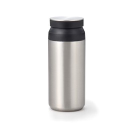 Dolce Duo SB-1547 Water Bottle, 11.8 fl oz (340 ml), Vacuum Insulated, Heat Retention, Vacuum Stainless Steel Bottle, Double Wall Construction, Silver
