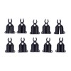 10PCS A-Type Connecting Joint Fixed Clip Plant Supports Fixing Stakes