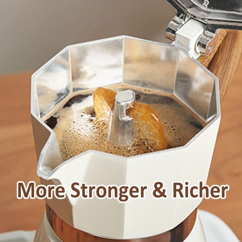Coffee Pot, Moka Pot Italian Coffee Maker 6 cup/10 OZ