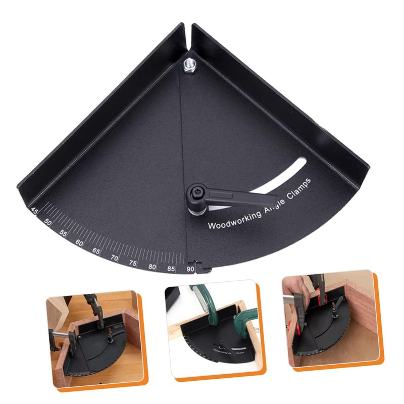 Gadpiparty Corner Clamp for Woodworking Durable Angle Clamping Tool Wide