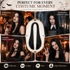 Halloween Long Black Straight Wig for Women - Halloween Fancy