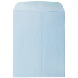 JAM PAPER 9 x 12 Open End Catalog Premium Envelopes - Pastel Baby Blue - 100/Pack