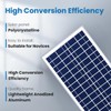 ACOPOWER 35W 5A 12V Solar Charge Kit, 35Watts Polycrystalline Solar