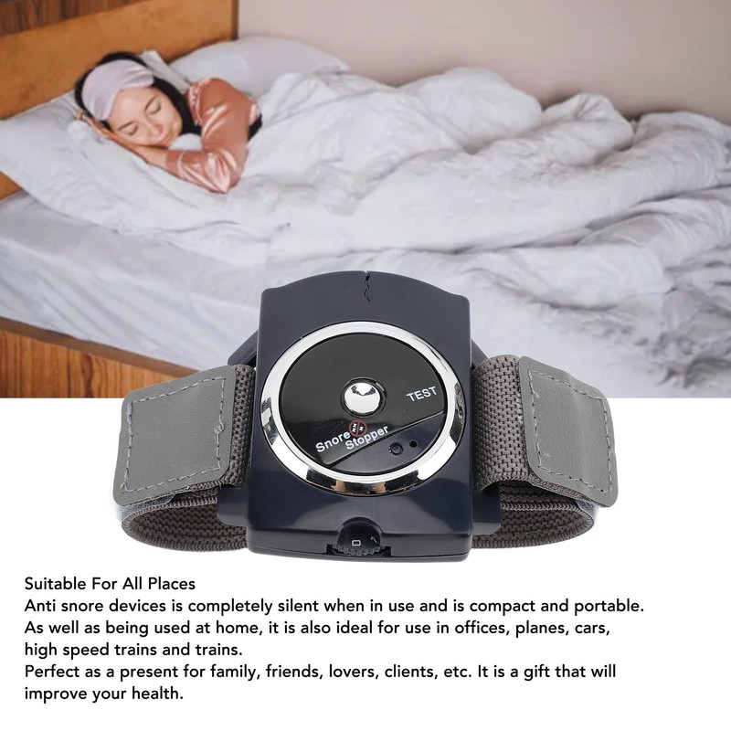 Anti Snoring Device Infrared Snore Prevention Wristband Device Ergonomic Effective