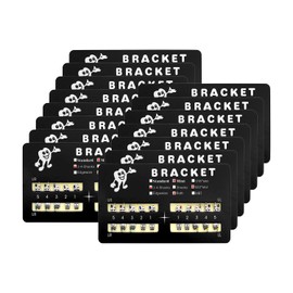 SEAVERRS 300pcs/Pack 022 Slot Bondable with Hook on 345 Teeth Model Mini Roth Brackets Roth,15 pieces per pack 20 pieces per pack.