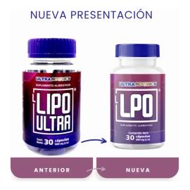Cápsulas Lipo Ultra Cap Café Verde Forskolina Vegano Gluten