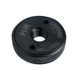 Parthan Quick Release Nut Compatible with M14 Angle Grinders, Universal 14 mm Quick Release Nut for Angle Grinders, Angle Grinder Accessories for Diamond Plates, Angle and Cutting Machines