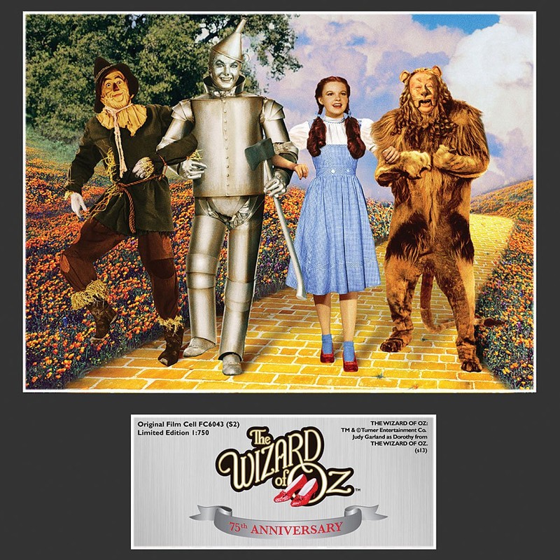 Trend Setters Wizard of Oz 75th Anniversary Mini Montage FilmCell
