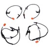 Slakerbe 4 Pcs ABS Wheel Speed Sensor Compatible with Acura