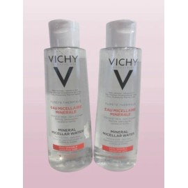 VICHY MINERAL MICELLAR WATER FOR SENSITIVE SKIN 6.7 OZ LOT OF 2