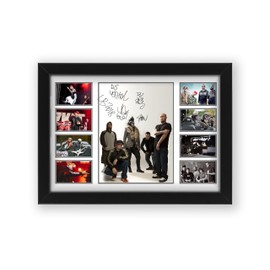 Limp Bizkit Signed Poster Print- Limited Edition Autograph Fan Gift – Collectible Memorabilia Merchandise (Unframed A4 (30x21cm))