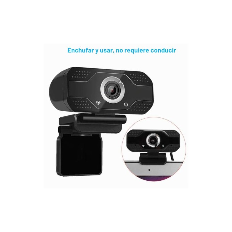 Zopsc 1080P Computadora de Escritorio Cámara HD Cámara Web USB