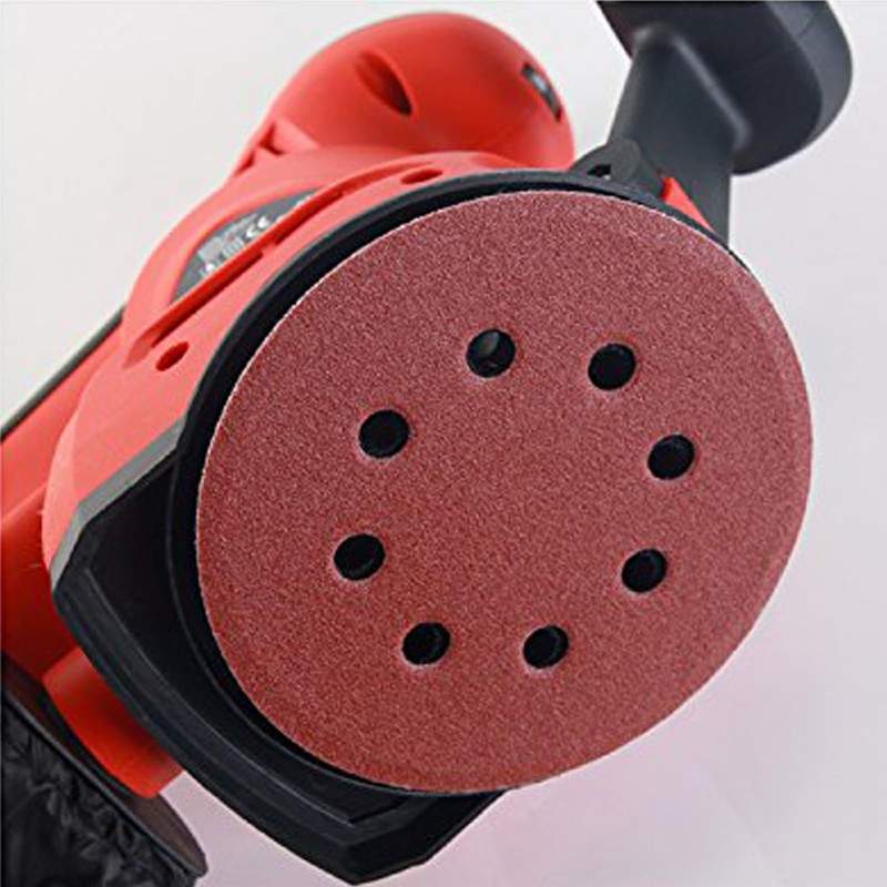 5 Inch With 8 Holes Dustless Hook-and-Loop Circular Sanding Discs