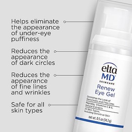 EltaMD gel renovador para ojos, por 0.5 onzas