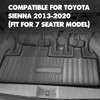 [Shvgen] Car Floor Mats Compatible for Toyota Sienna 2013-2020 Custom