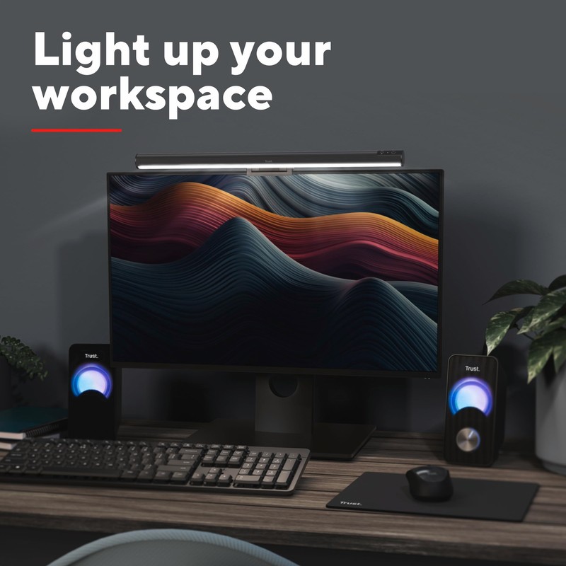 Trust Shyne Monitor Light Bar Anti-blue Anti-glare USB Lamp 42cm,