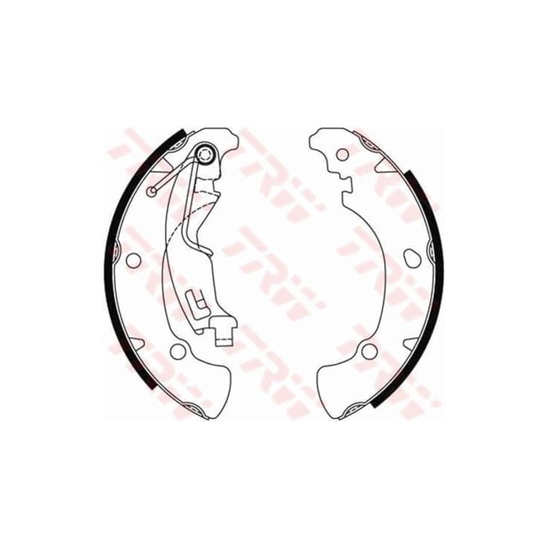 TRW GS8488 Brake Shoe Set