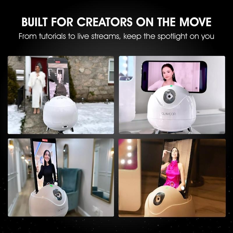 STAR TRACKER DUAL-AXIS GIMBAL AI-FACE TRACKING CONTENT TOOL - COLOR: