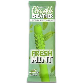 Essential Oil Aromatherapy Chew Fidget Toy Puffer to Calm Cravings Reduce Stress Smell or Puff:_Fresh Mint 1 Pack