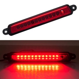 Cxdar Third 3rd Brake Light LED for 2004-2015 Nissan Armada, High Mount Rear Brake Lights Assembly for 2004-2010 Infiniti QX56, Waterproof Center Cab Lamp Stop Light, Red Lens