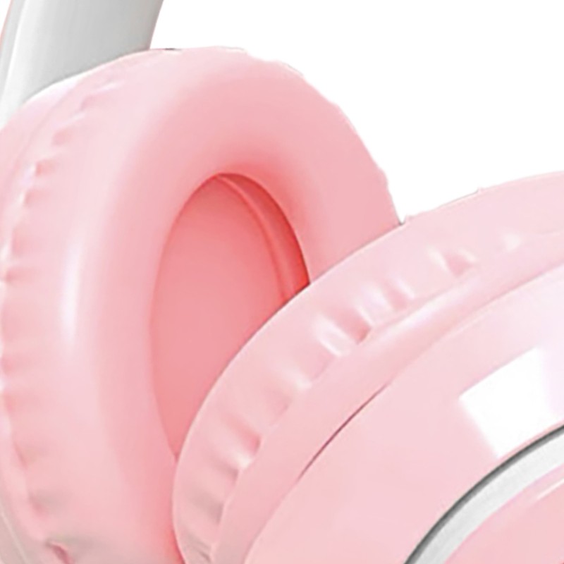 Bluetooth Headphone Heavy Bass Noise Cancelling Foldable Gradient Color Wireless